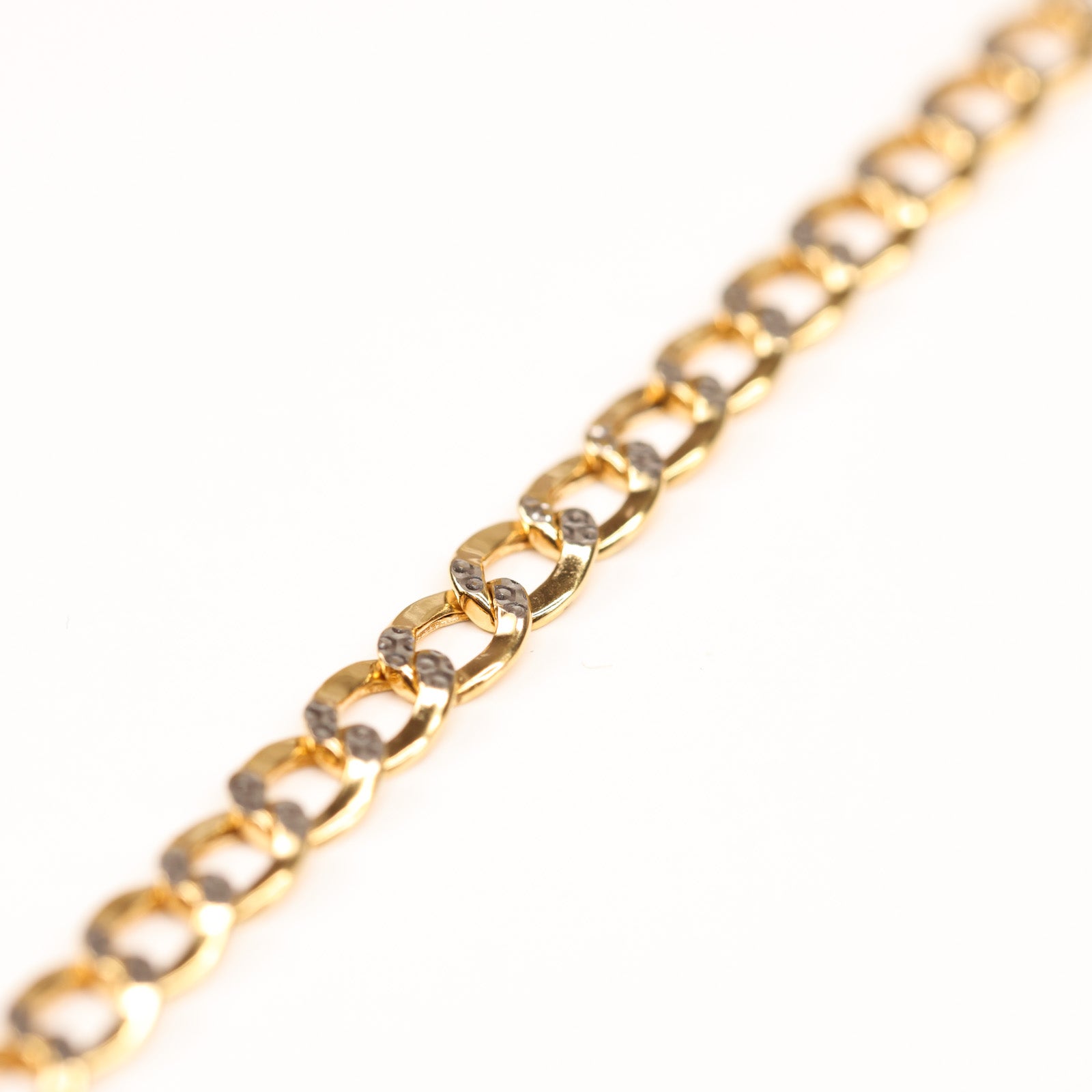 14 Karat Yellow Gold Cuban Link Chain 22”